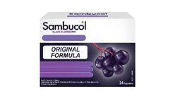 SAMBUCOL Black Elderberry Cold & Flu Aus Version 24 Capsules