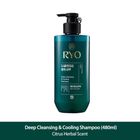 RYO Deep Cleansing & Cooling Shampoo (For Oily Scalp) 480ml