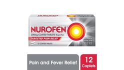 NUROFEN Coated Tablets 200mg 12's