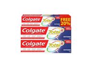 COLGATE Total Professional Whitening Toothpaste 150gx2 Value Pack + Free Total 60g Toothpaste