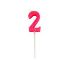 2歳生日蠟燭 | 1 支