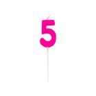 5歳生日蠟燭 | 1 支