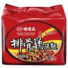 味味A排骨雞麵(袋) 5 x 90g @14#4710110510523