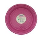 【Disposable Tableware】109 Plastic Disposable Round Plates 5 Pieces @31#4715838590925