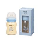 媽咪小站 母感2.5 PPSU奶瓶-寬口(朵朵藍) | 200 ml #4711616022114