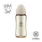 小獅王 蘊蜜鉑金PPSU寬口防脹氣奶瓶 360ml 全齡 (杏茶) | 1 入 #4713371561525