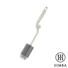 小獅王超柔無垢白金矽膠旋轉奶瓶刷(小石)-灰 | 1 入 #4713371514644