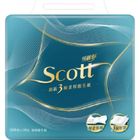 SCOTT可麗舒頂級3層柔厚抽取衛生紙 100抽*10包