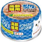【日本CIAO】 CIAO 14歲52號 鰹魚+鰹魚片 | 75 g #4901133061653