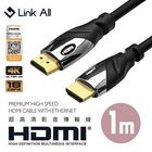 Link All 4K Premiun HDMI線 1M LA4K-1 | 1 入 #652377