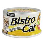 Bistro Cat特級銀貓健康餐罐(白身鮪魚+起司) 80g #4719865820451