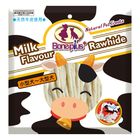 Pet village 牛奶牛皮捲 250g #4712274824232