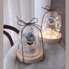 小王子永生花小夜燈/灰藍色 | 1 入
