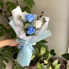 水精靈藍玫瑰香皂花束 | 1 入