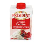 President 總統牌 動物性鮮奶油 35% 200ml