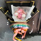 豪華浪漫波波球香皂花(黑粉) #26 1 束