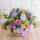 永恆紫典雅花籃 H33 x W38 x D25cm 1入