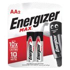 Energizer Max Alkaline Batteries AA 2 Packets