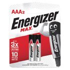 Energizer Max Alkaline Batteries AAA 2 Pieces