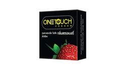 One Touch Strawberry Condom 52mm 3s