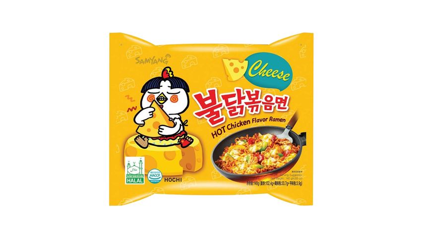 Samyang Hot Chicken Cheese Ramen 5s x 140g