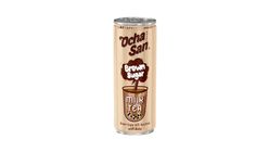 2051400087| Ocha San Brown Sugar Milk Tea Drink with Boba 230ml