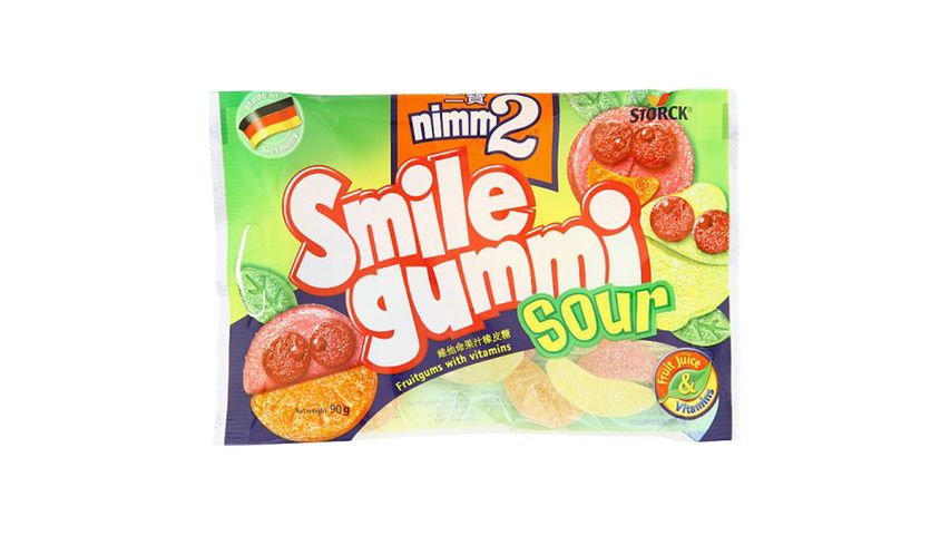 Nimm2 Smile Gummi Sour 90g
