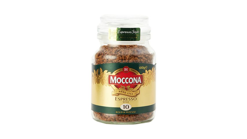 Moccona Espresso Style No.10 Bold & Intense Freeze Dried Coffee 100g
