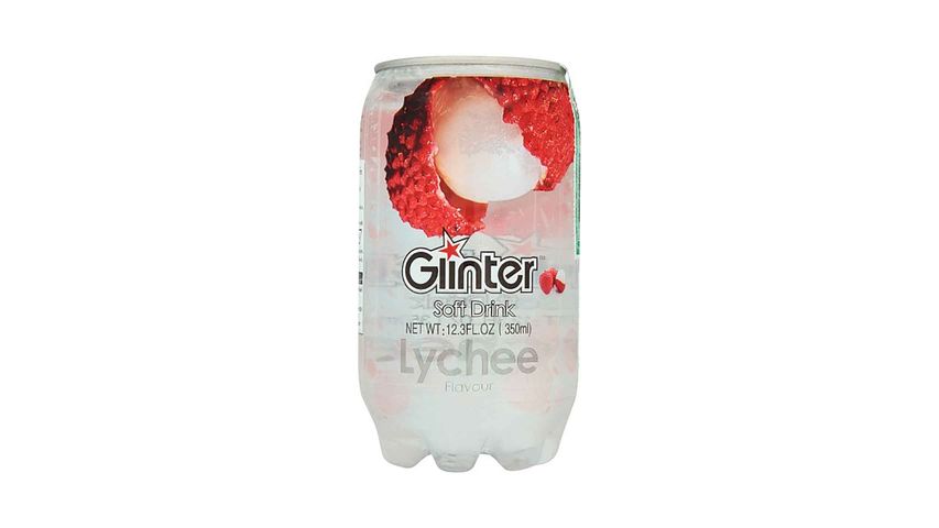 Glinter Sparkling Drink Lychee Flavor 350ml
