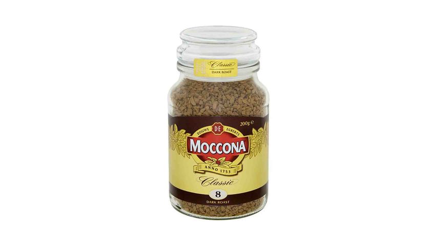 Moccona Classic No. 8 Dark Roast Freeze Dried Coffee 200g
