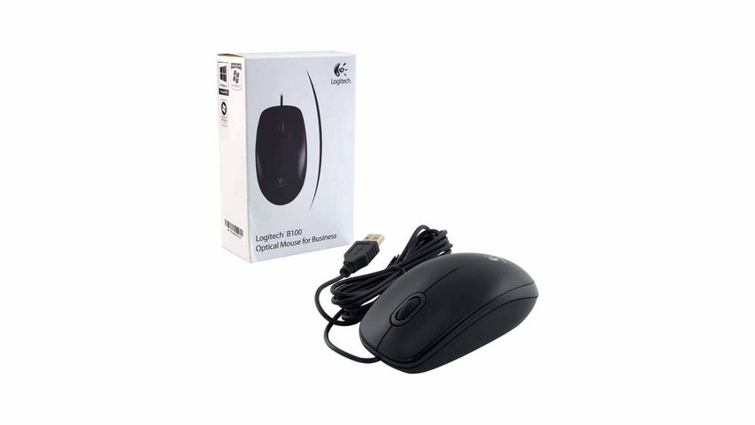 Logitech B100 Usb Optical Mouse 1 Piece