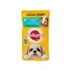 Pedigree Wet Pouch Chicken & Liver Chunks Flavour in Gravy Dog Food 130g