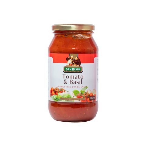 San Remo Pasta Sauce Tomato & Basil | 500 g