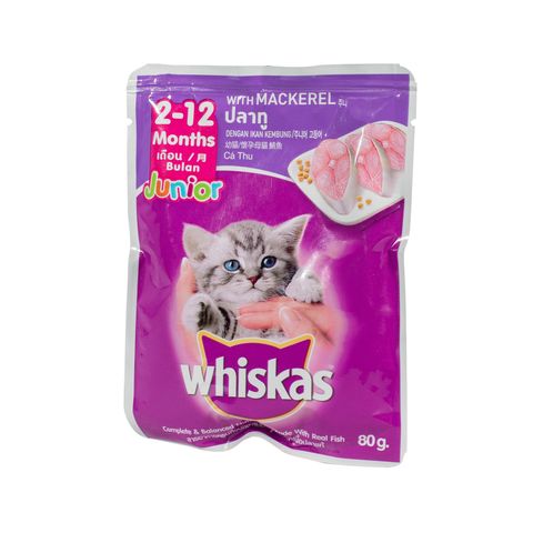 Whiskas Junior Mackerel 80g
