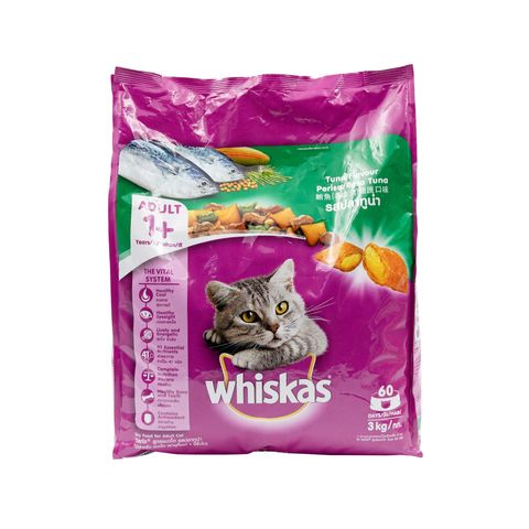 Whiskas Cat Food - Tuna Flavour 3kg