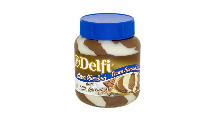 Delfi Choco Hazelnut and Milk Spread 350g