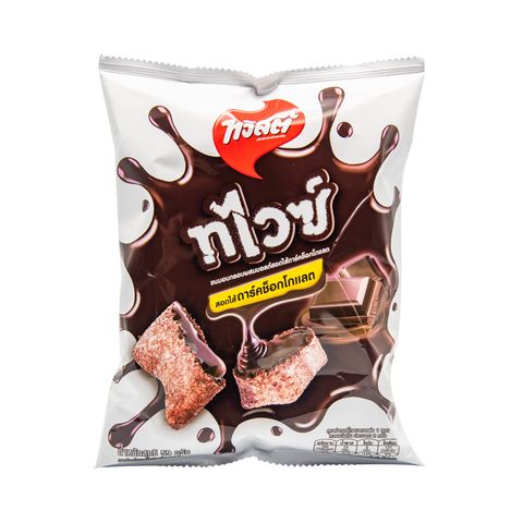 Twisties Rice Cracker With Malt And Dark Chocolate 57g