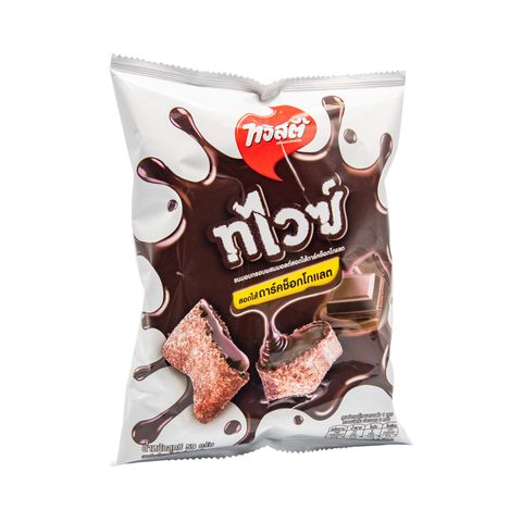 Twisties Rice Cracker With Malt And Dark Chocolate 57g