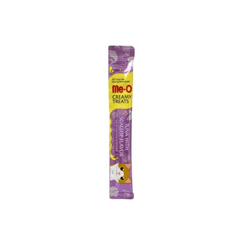 Me-O Creamy Treats Tuna with Scallop 4 x 15g