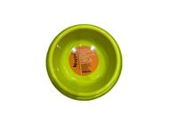 Puppe' Neon Green Plastic Pet Feeding Bowl Size M