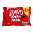 Kitkat Chunky 4 Snack Size Bars 128g