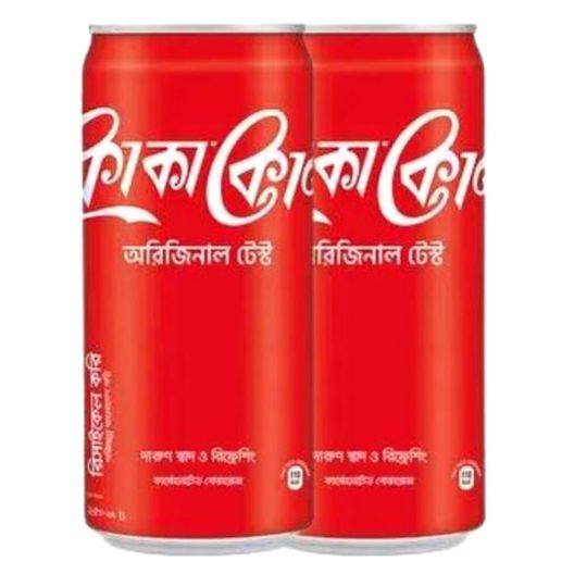 Coca-Cola Can Chilled Combo 250ml x 2 Pieces