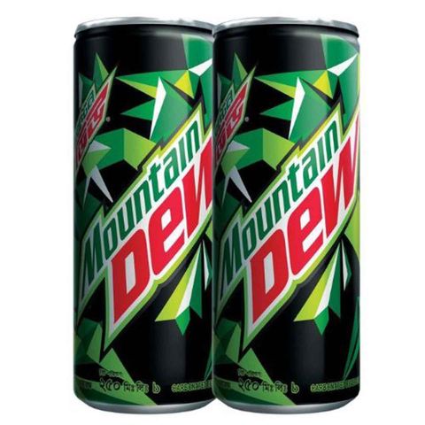 Mountain Dew Can Chilled Combo 250ml x 2 Pieces