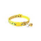 Adjustable Bone Print Collar Yellow 1 Piece