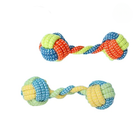Dumble Shape Chew Toy For Pet Cat Puppy & Dog Teeth Cleaning 1 Piece