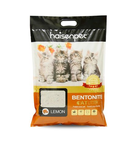 Haisenpet Bentonite Cat Litter Lemon 5L
