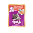 Whiskas Pouch Adult Cat 1+ Year Mackerel And Salmon 80g