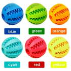 Pet Cat Puppy & Dog Food Training Or Chew Ball For Teeth Cleaning Blue 1 Piece