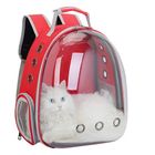 Red Cat Backpack Pet Carrier Bag 1 Piece