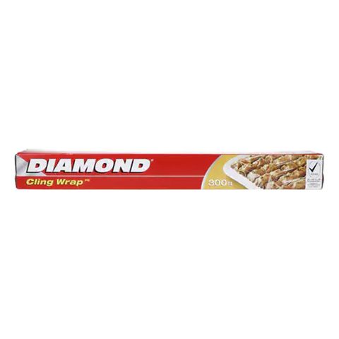 Diamond Cling Plastic Wrap 300ft (Imported)